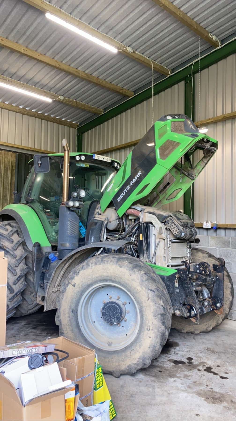 Agrotronics tractor work 8